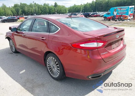 2014 Ford Fusion Titanium z USA, uszkodzony, nr VIN 3FA6P0D98ER250288